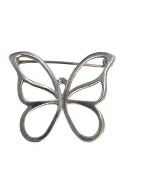 Tiffany & Co Sterling Silver Butterfly Brooch #23956